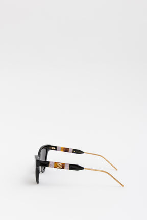 Gucci Black Cat Eye Sunglasses