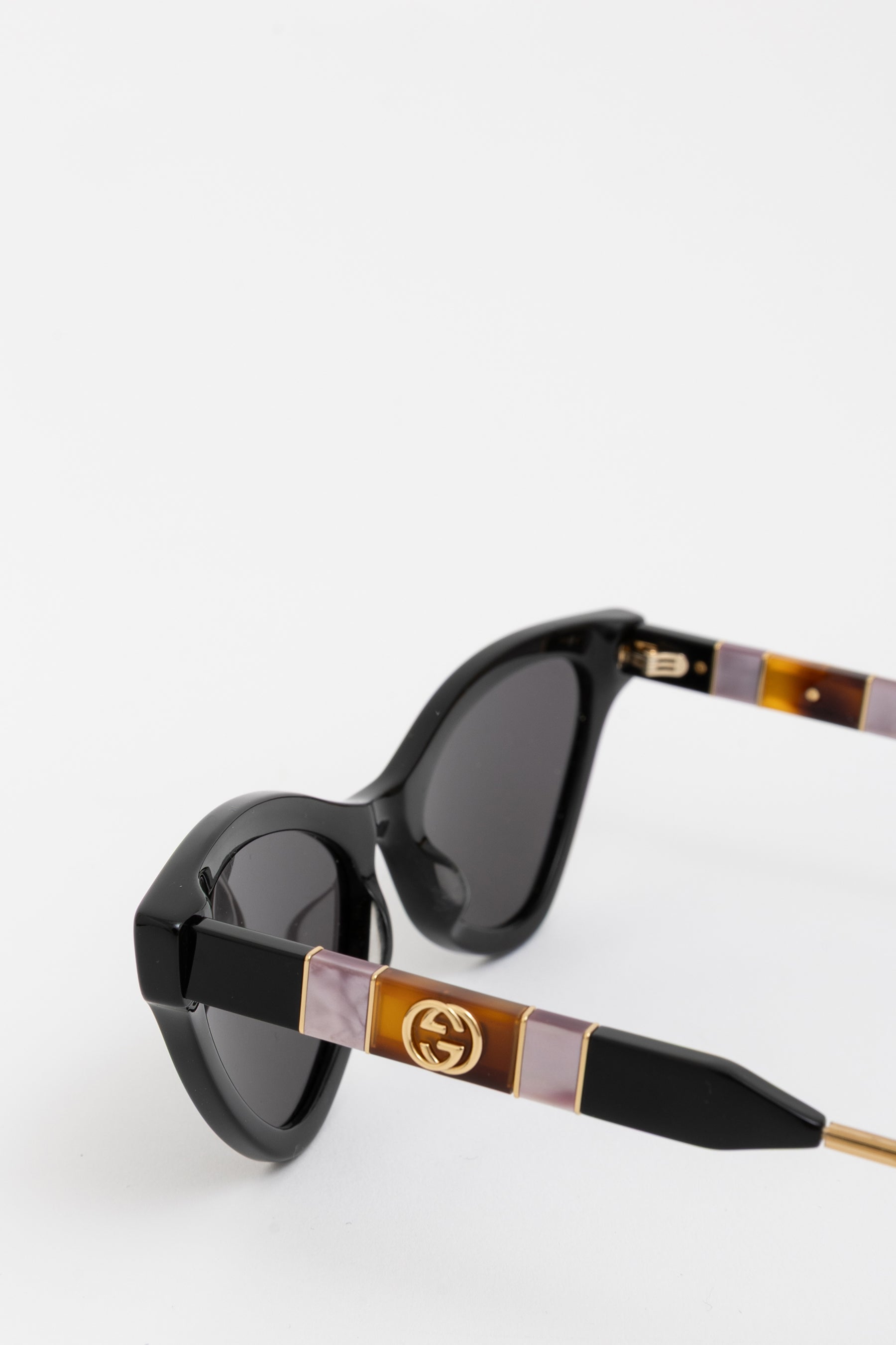 Gucci Black Cat Eye Sunglasses