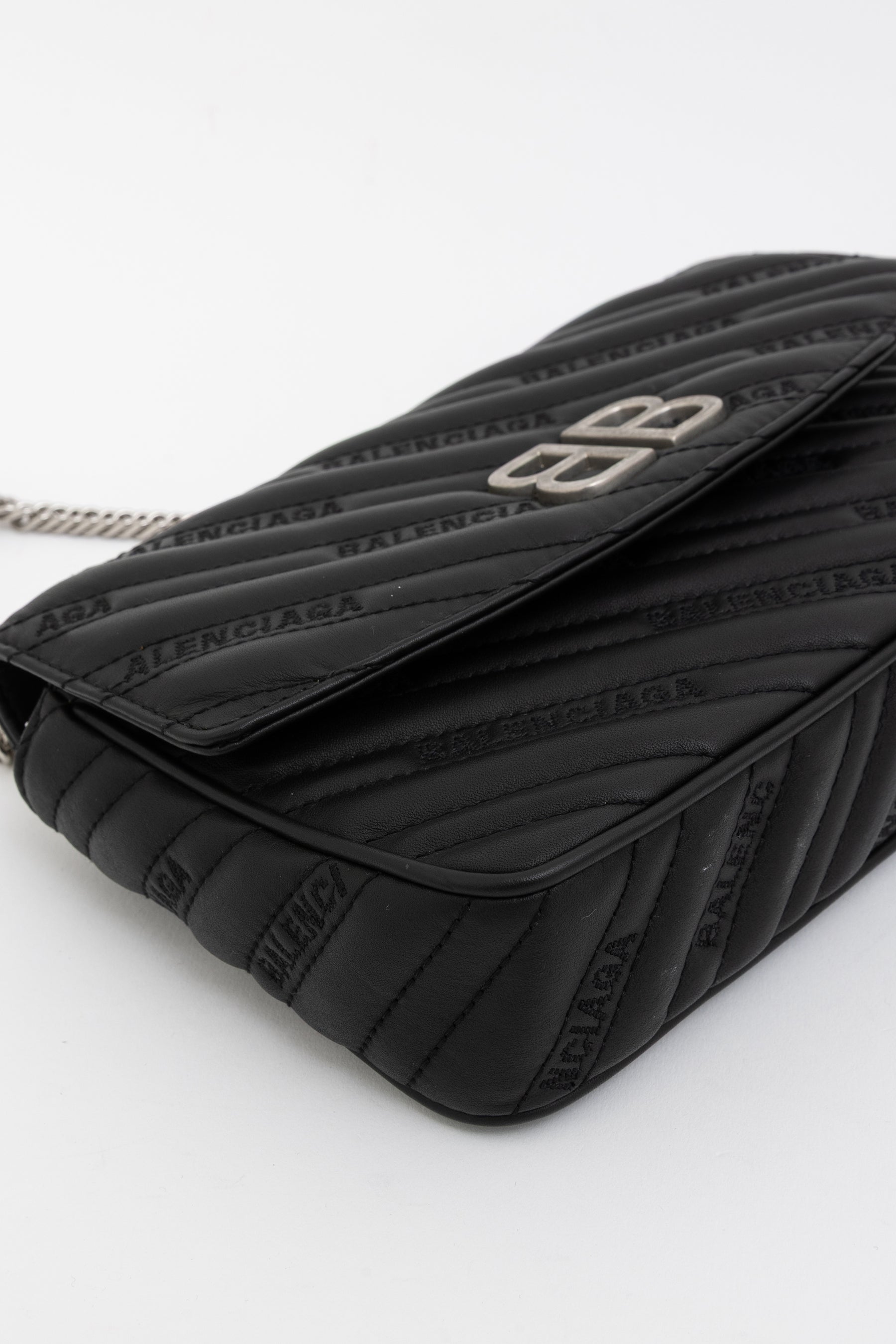 BB Reporter Chain Leather Wallet