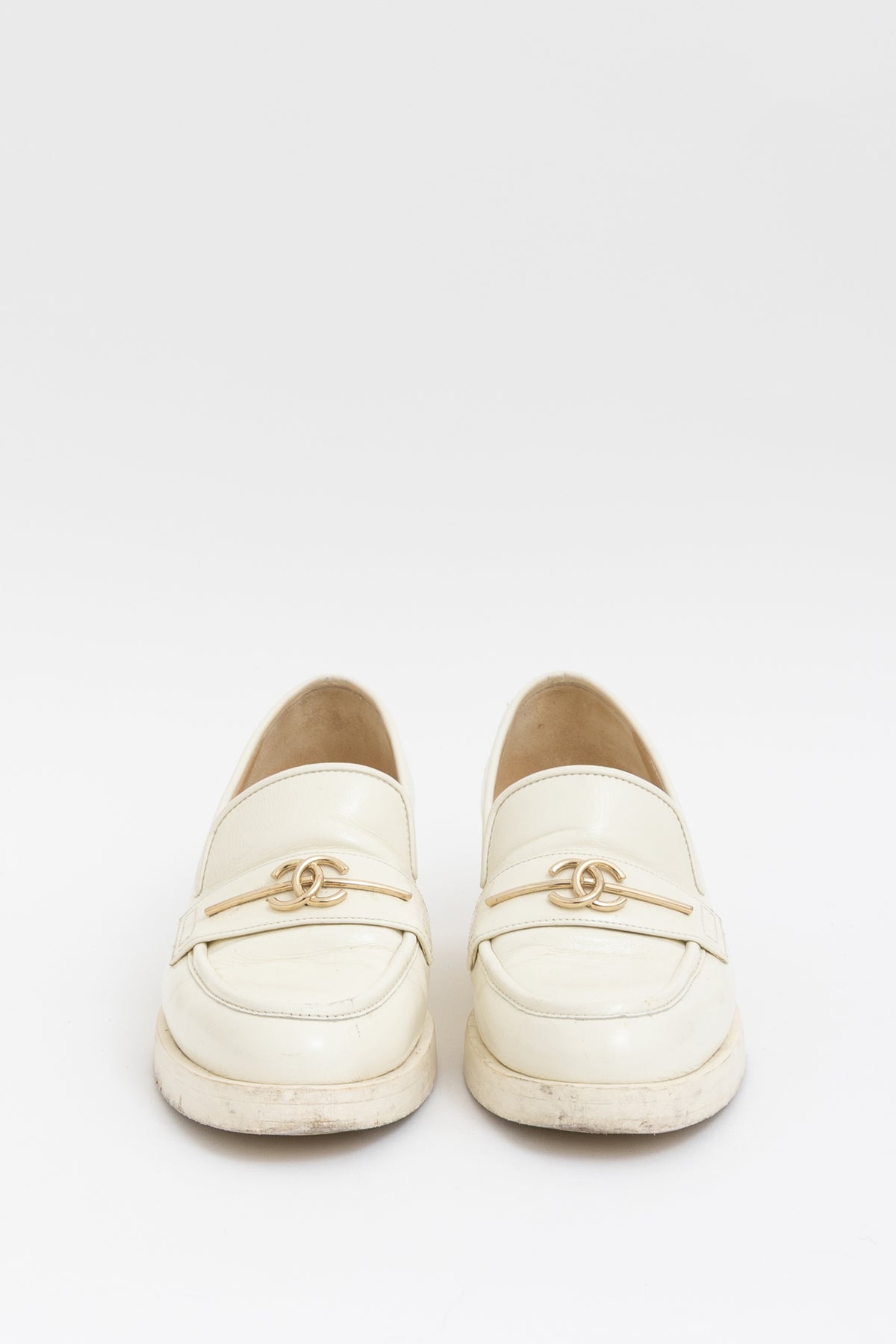 Heeled Logo Loafer