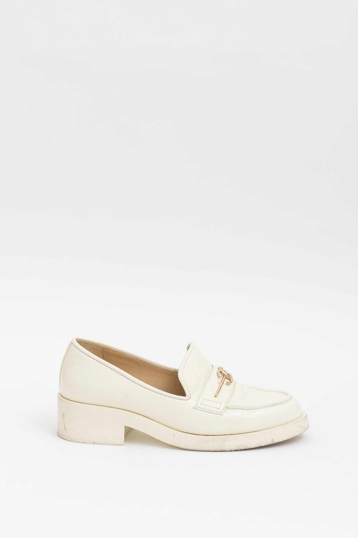 Heeled Logo Loafer