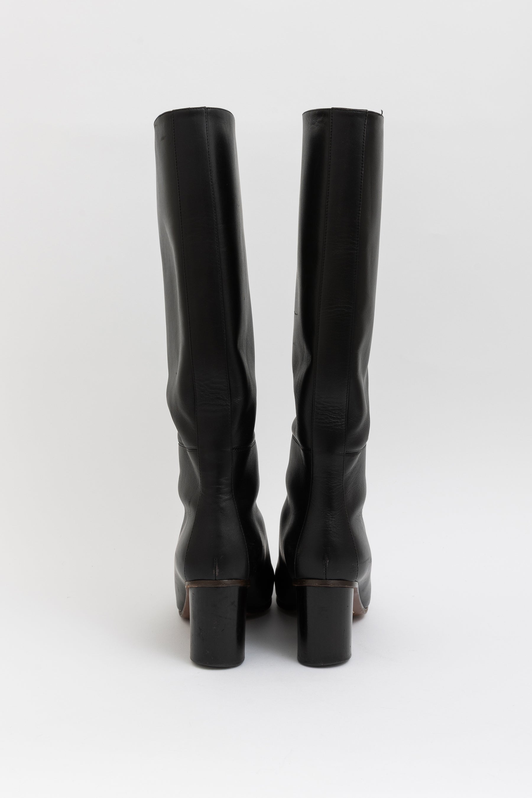 Heeled Calf Boots