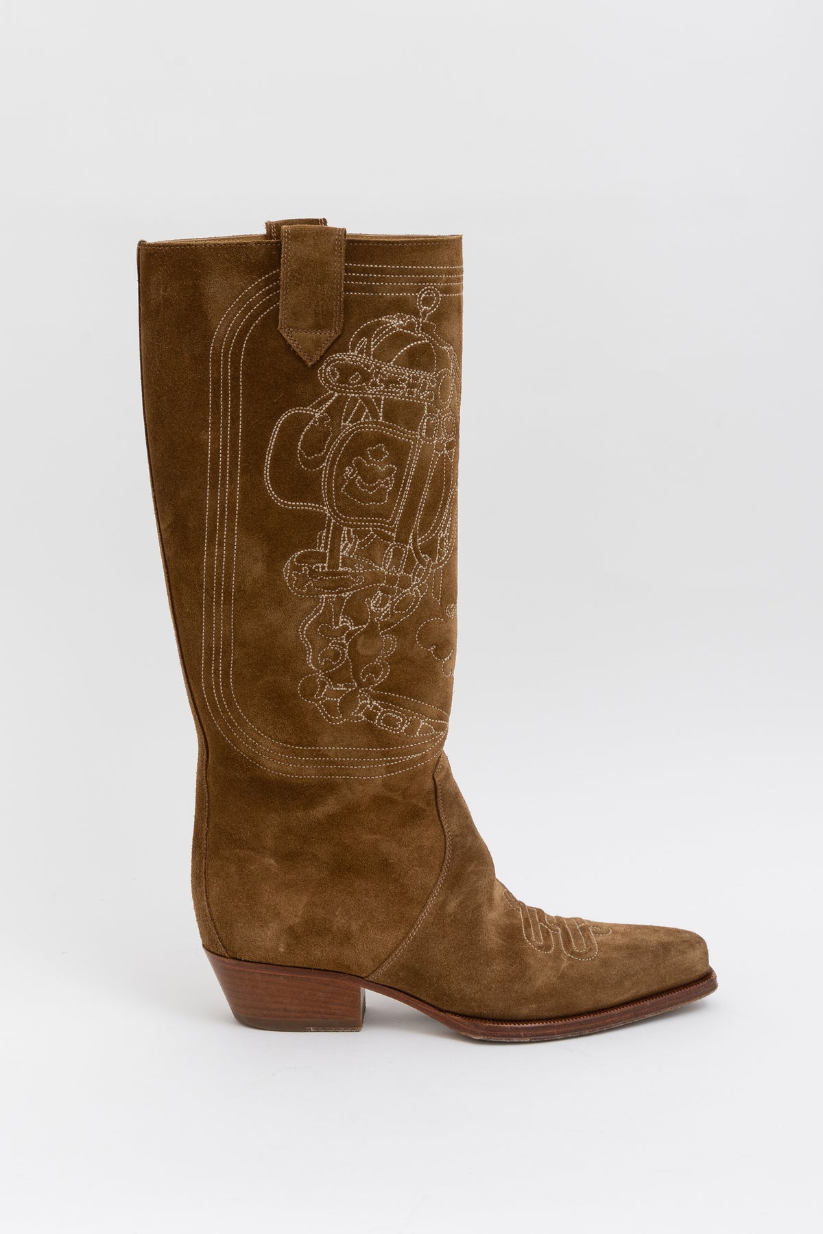 Embroidered Cowboy Boot
