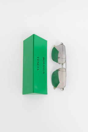 Mirrored Aviator Sunglasses