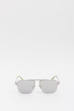 Mirrored Aviator Sunglasses