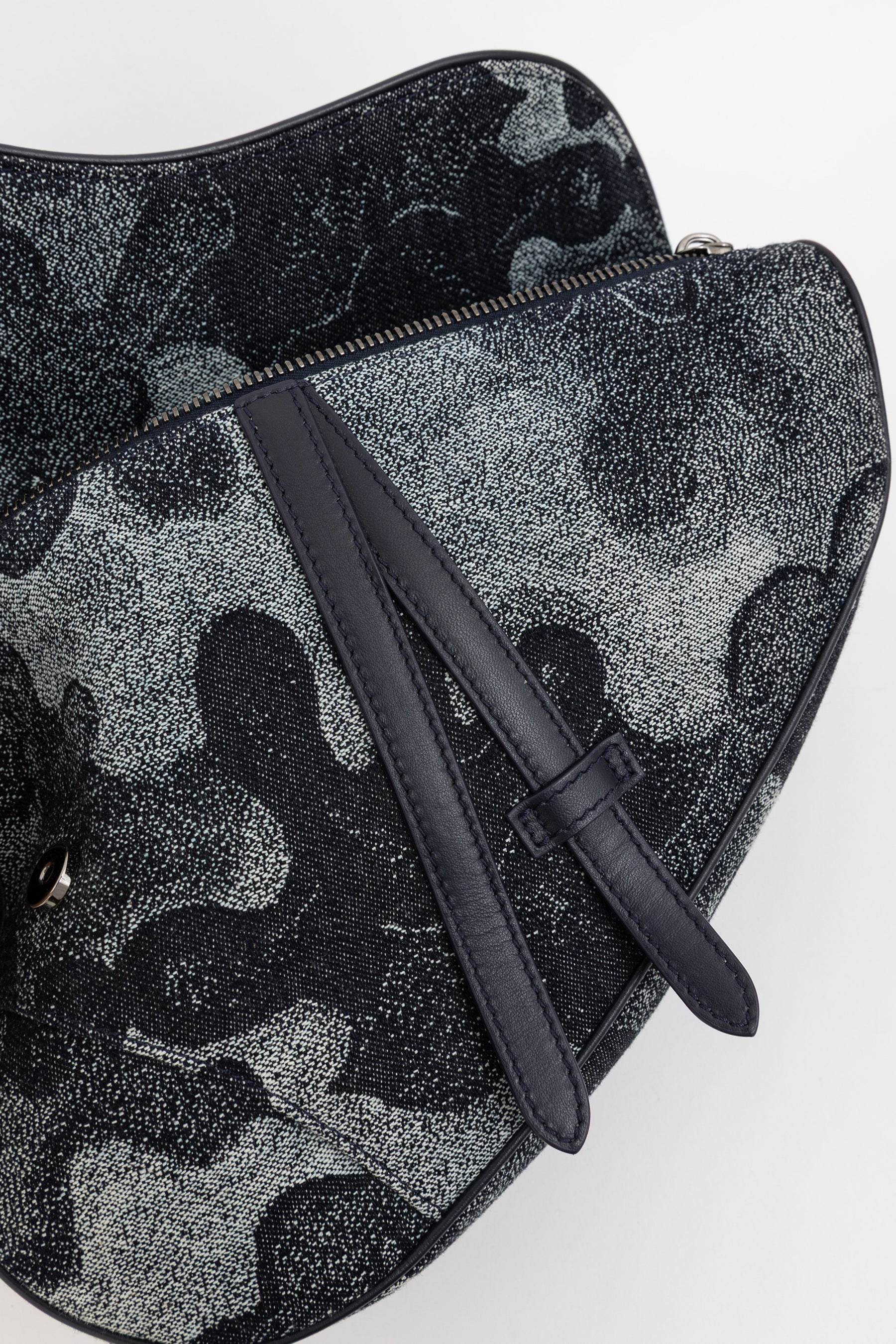 x Peter Doig Denim Saddle Bag