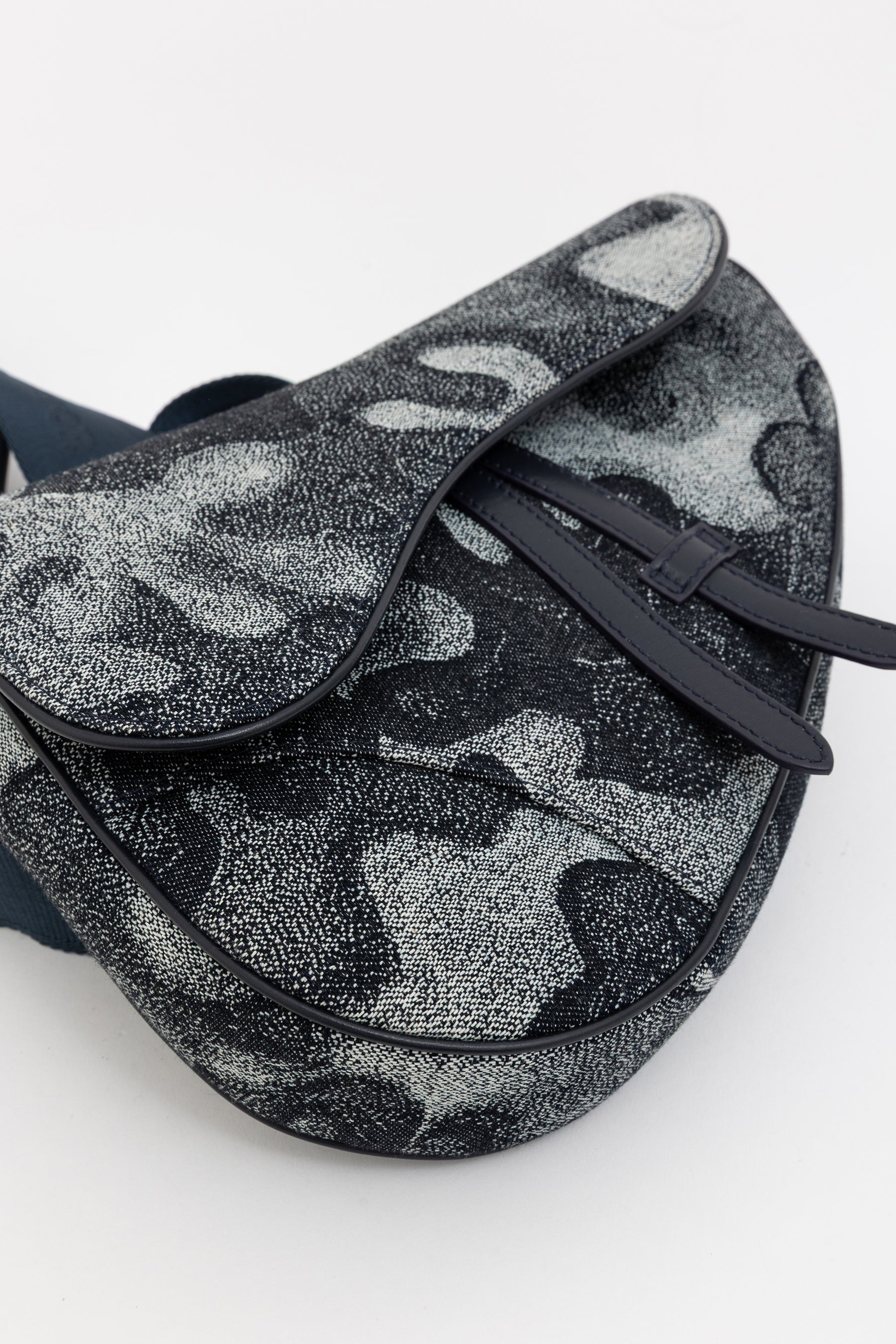x Peter Doig Denim Saddle Bag
