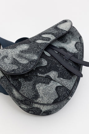 x Peter Doig Denim Saddle Bag