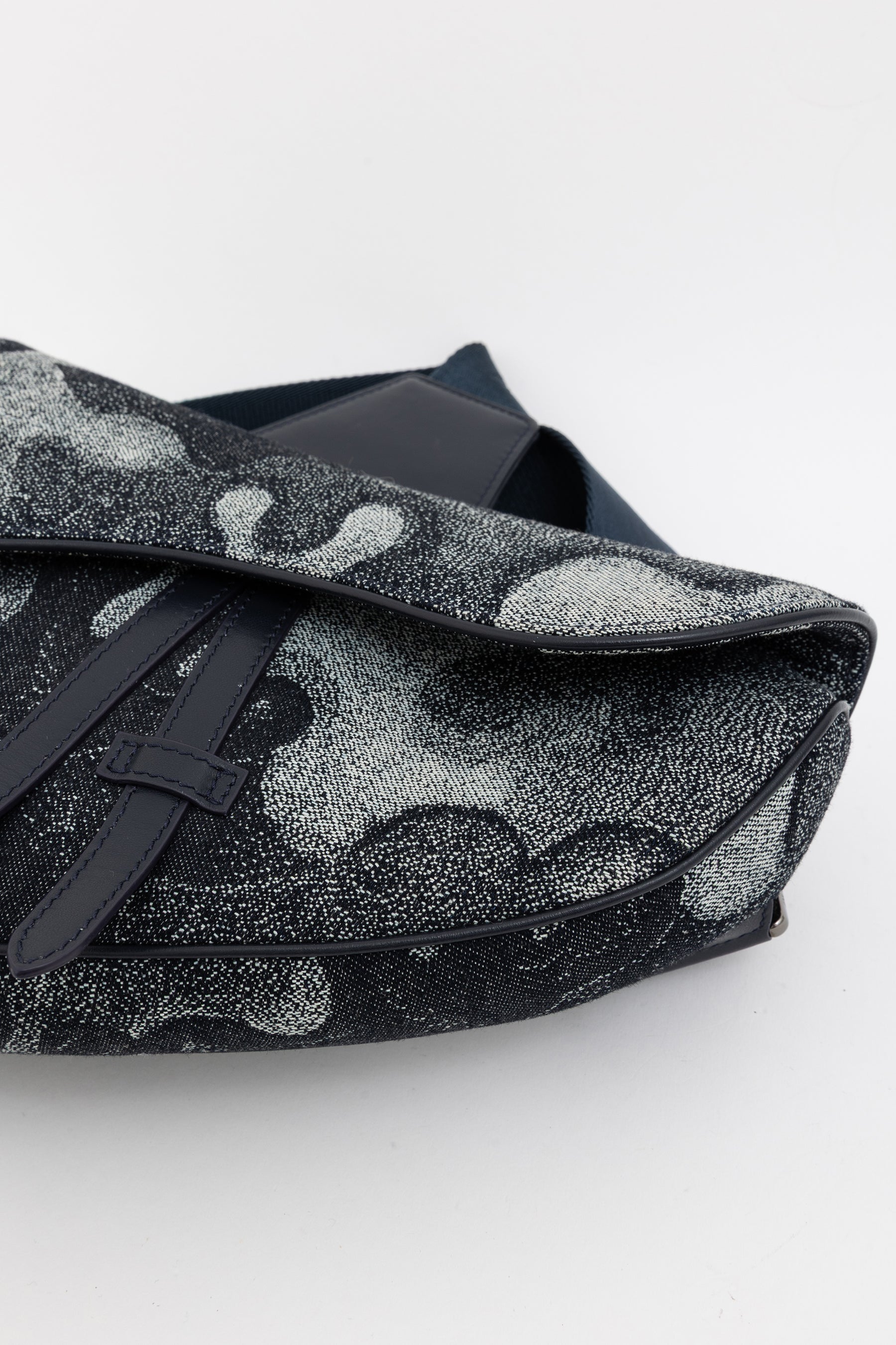x Peter Doig Denim Saddle Bag