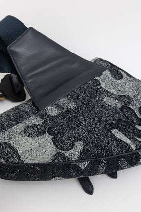 x Peter Doig Denim Saddle Bag