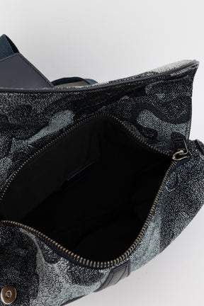 x Peter Doig Denim Saddle Bag