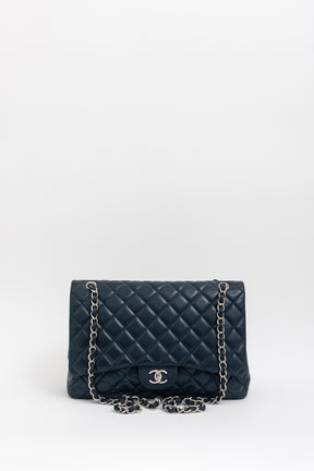Maxi Single Flap with Silver Hardware