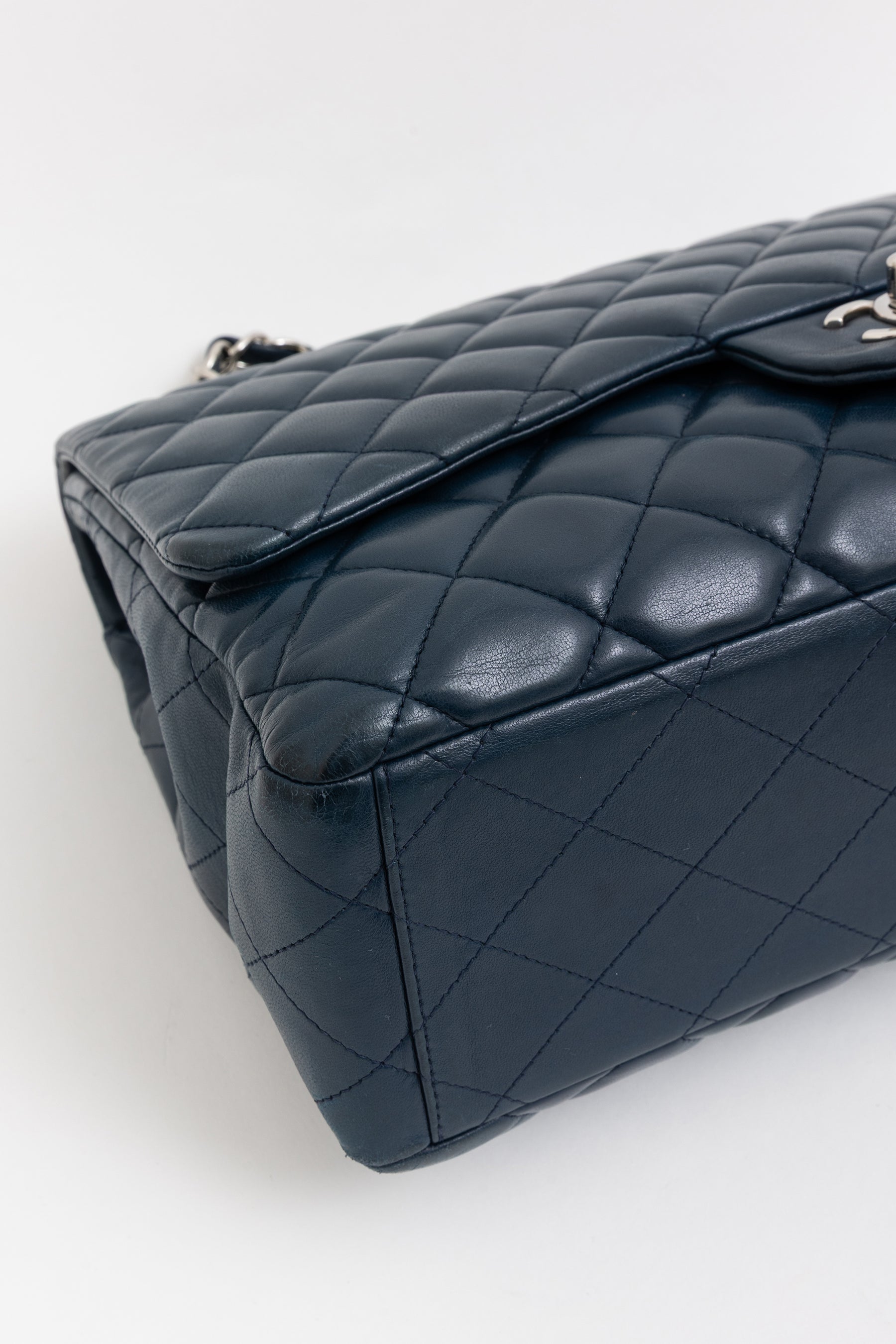 Maxi Single Flap with Silver Hardware