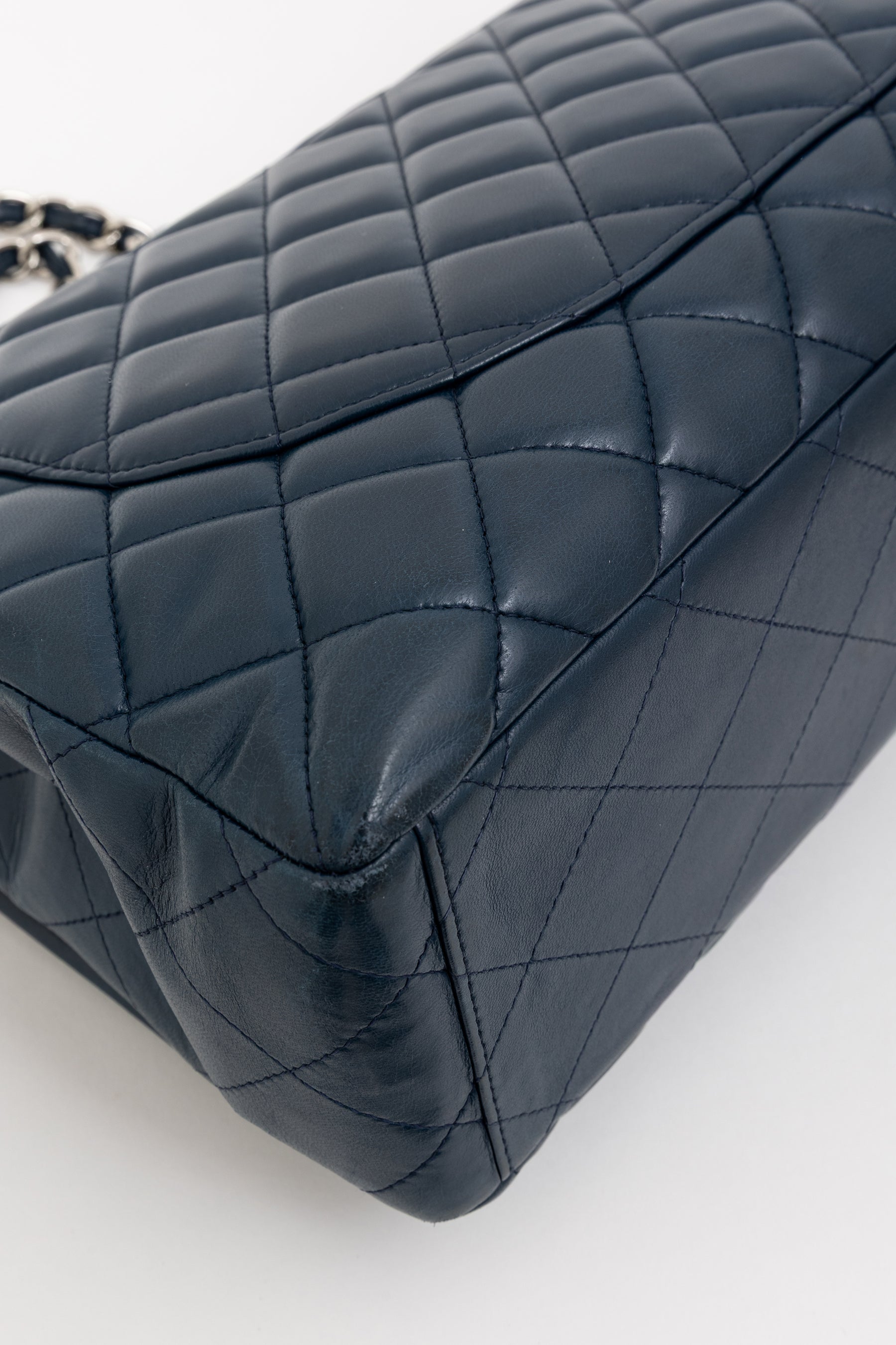 Maxi Single Flap with Silver Hardware