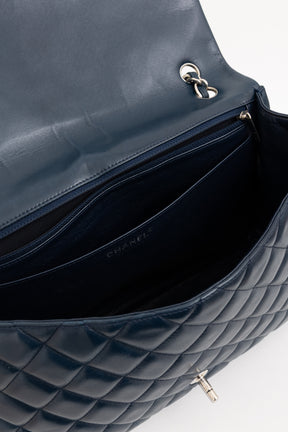 Maxi Single Flap with Silver Hardware