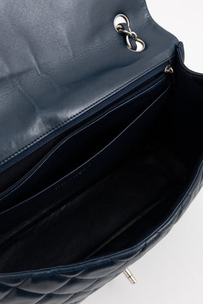 Maxi Single Flap with Silver Hardware