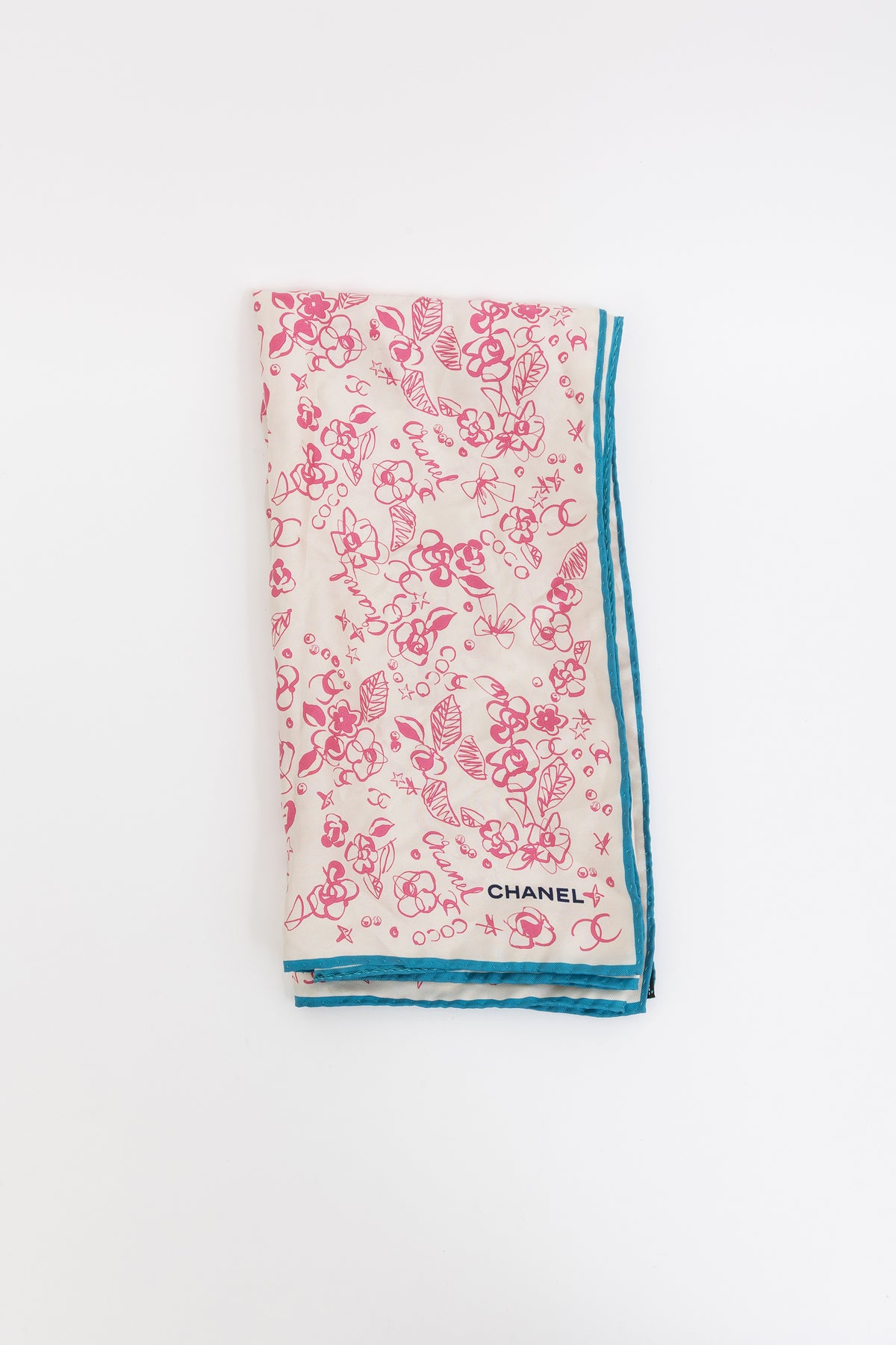 Floral Coco Silk Scarf