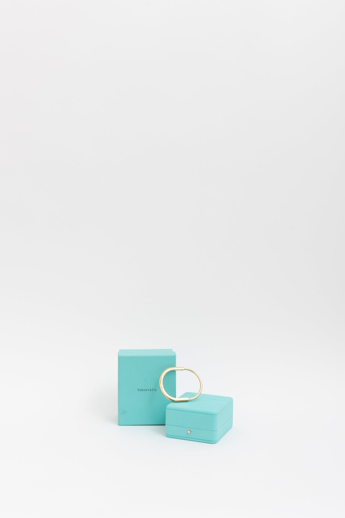 Gold Lock Bangle