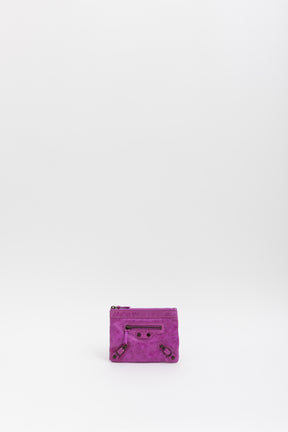M Porte-Monnaie Leather Coin Pouch