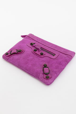 M Porte-Monnaie Leather Coin Pouch