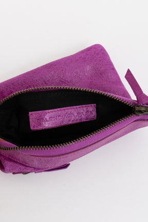 M Porte-Monnaie Leather Coin Pouch