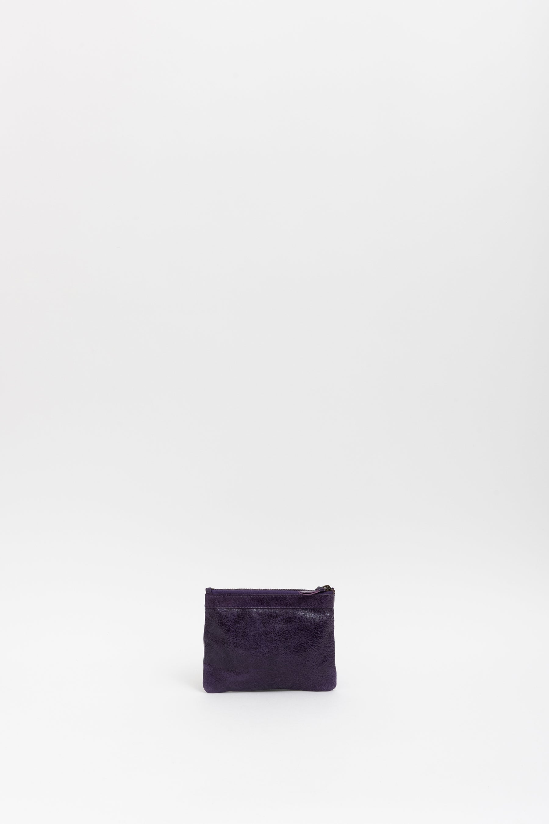 M Porte-Monnaie Leather Coin Pouch