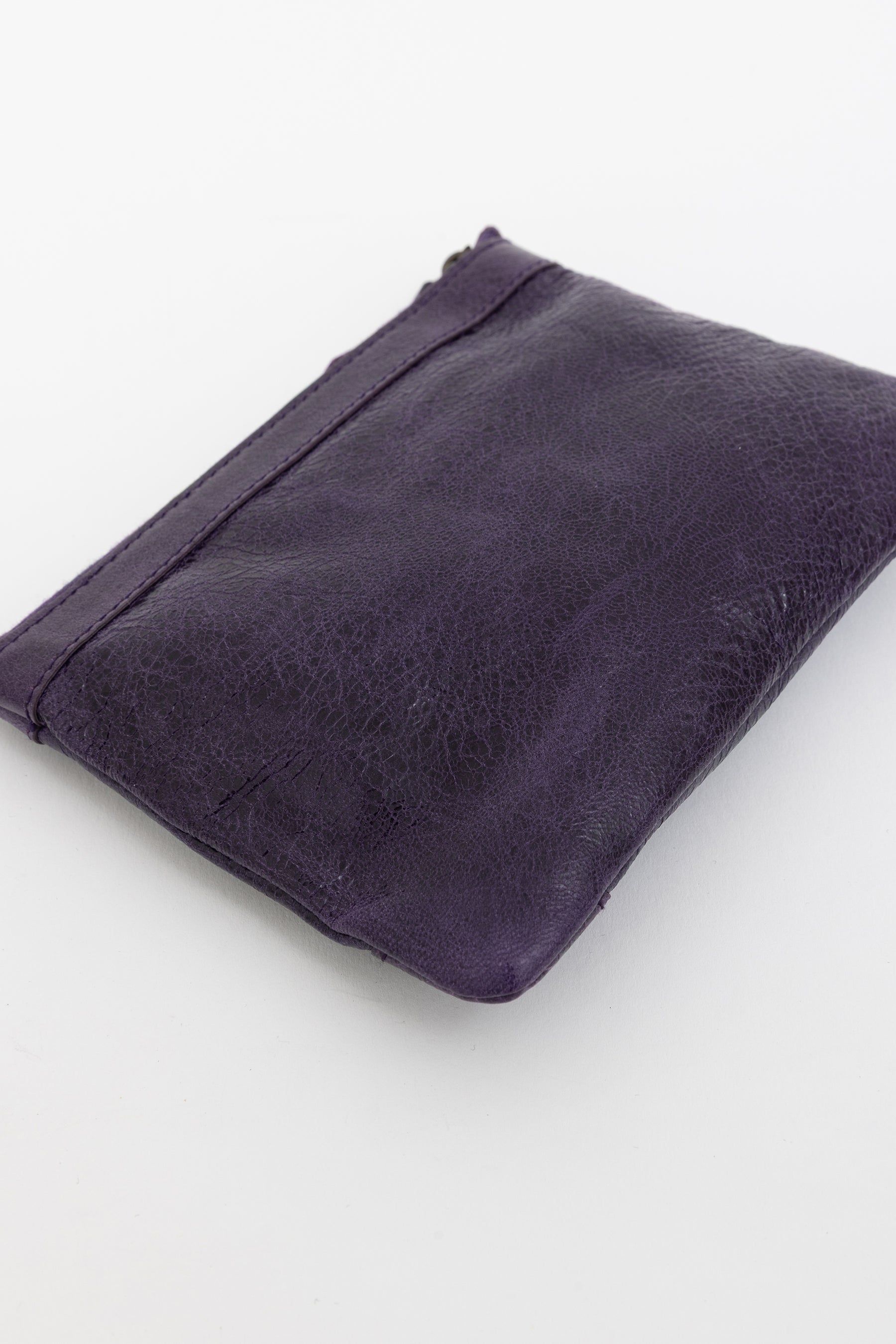 M Porte-Monnaie Leather Coin Pouch