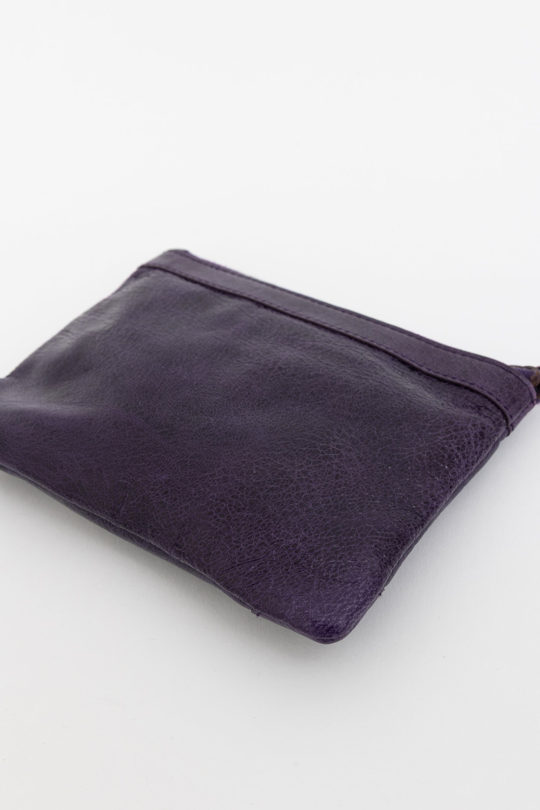M Porte-Monnaie Leather Coin Pouch