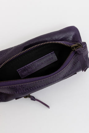 M Porte-Monnaie Leather Coin Pouch