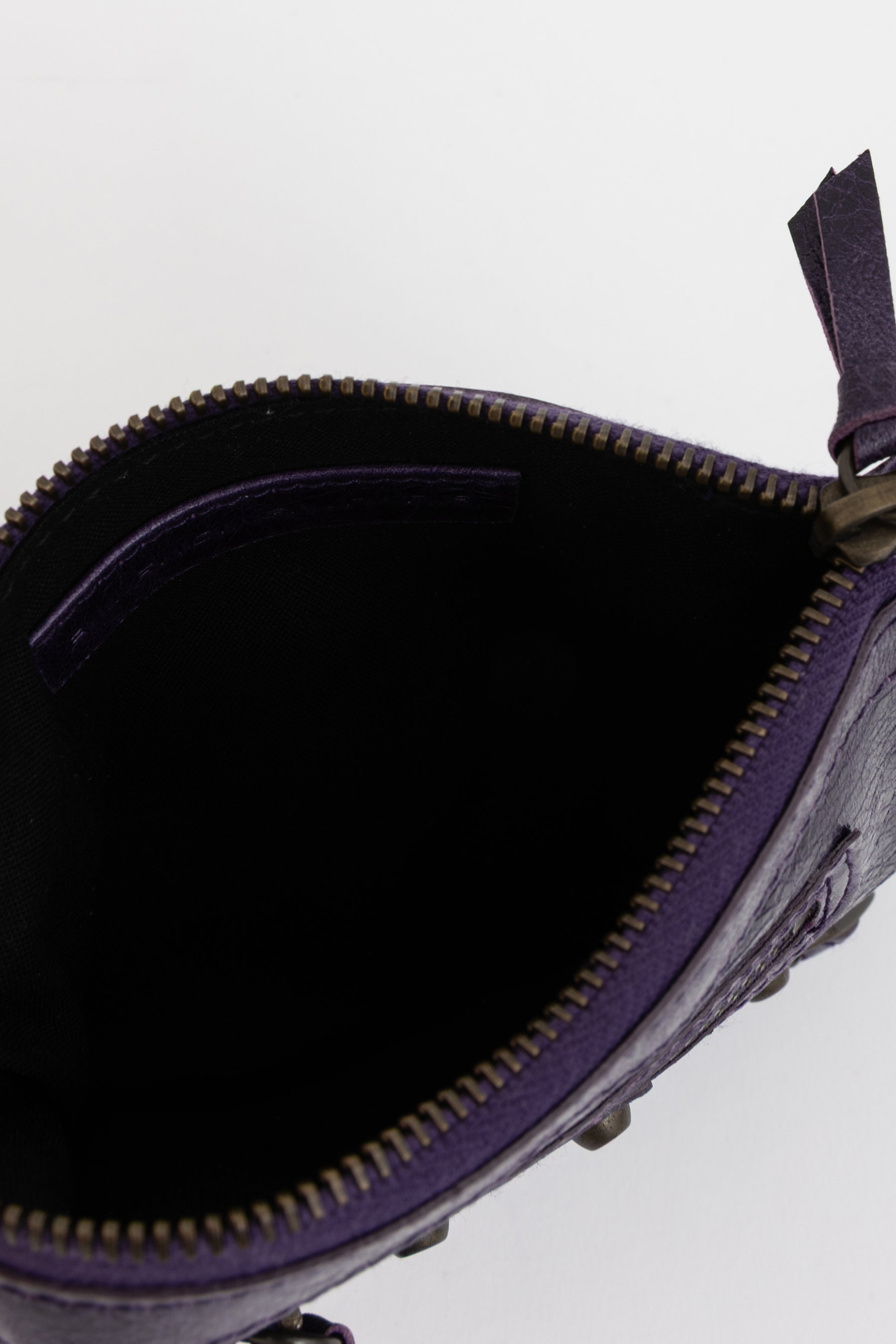 M Porte-Monnaie Leather Coin Pouch