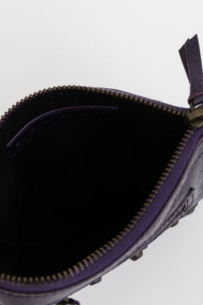 M Porte-Monnaie Leather Coin Pouch