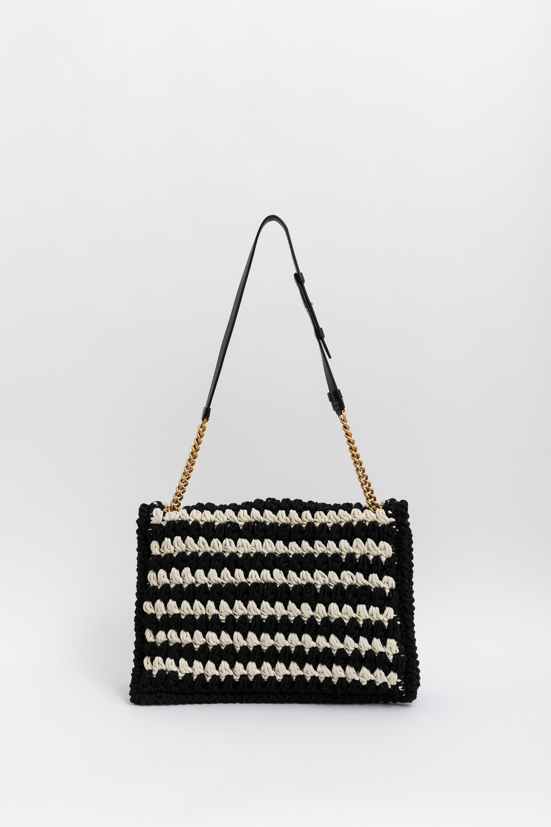 Woven Rope Shoulder Bag