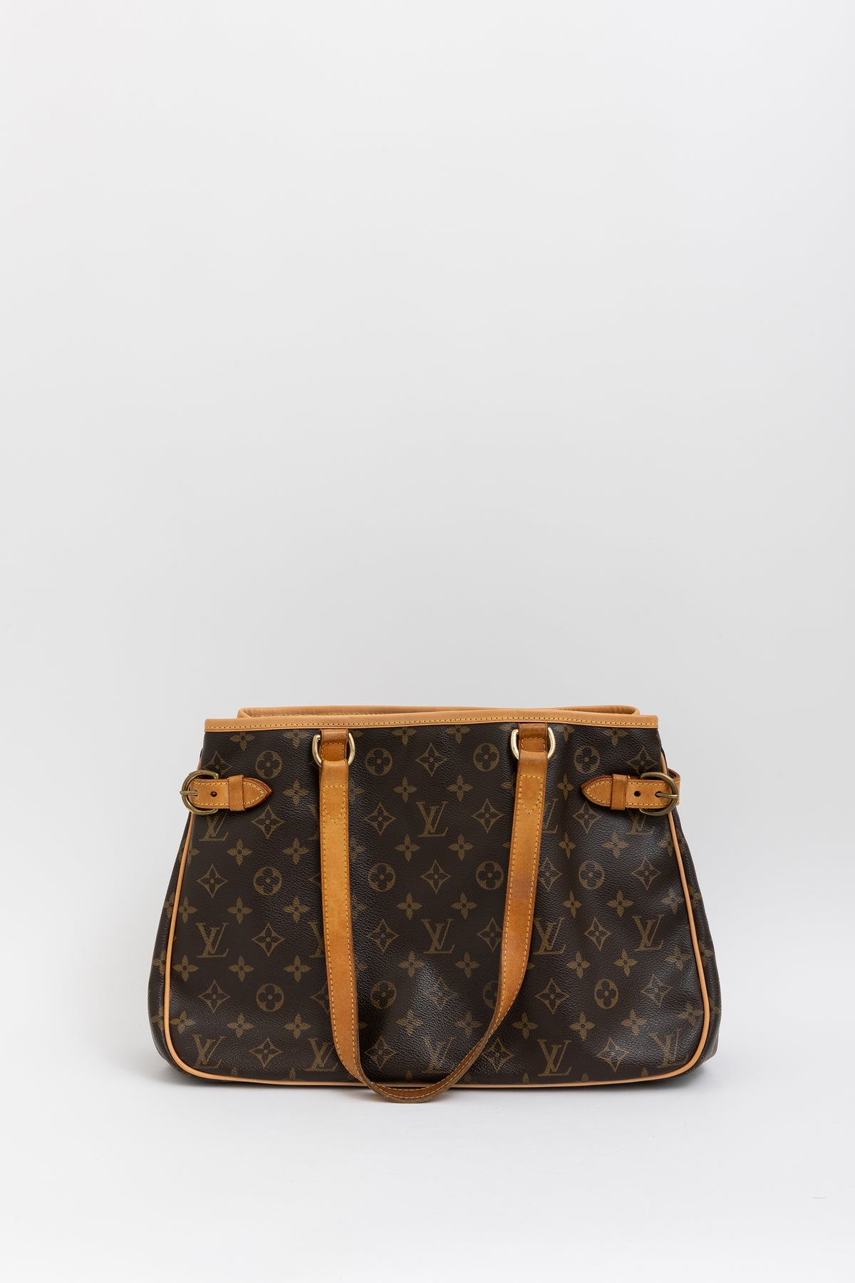 Batingnolles Leather Handbag