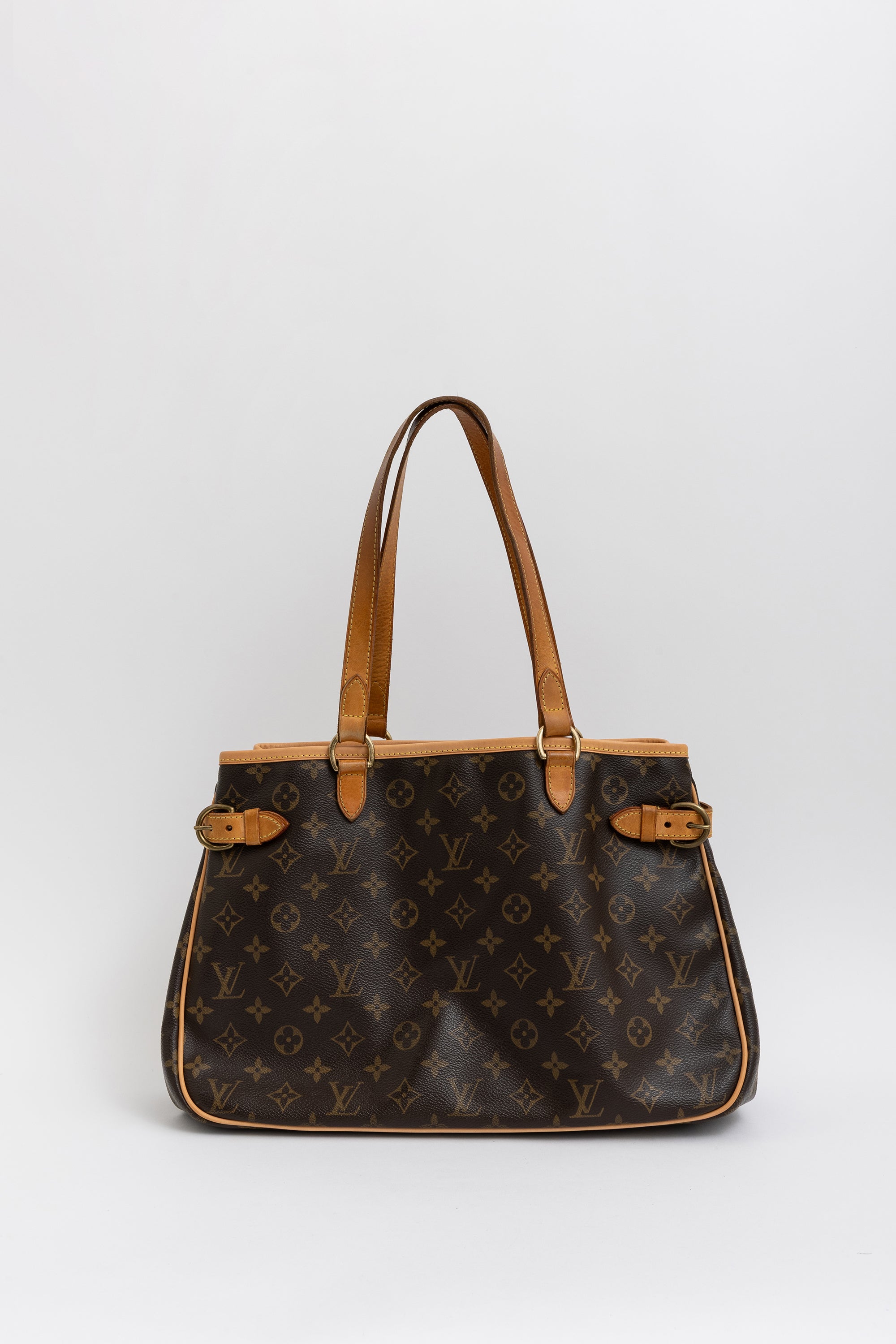 Batingnolles Leather Handbag