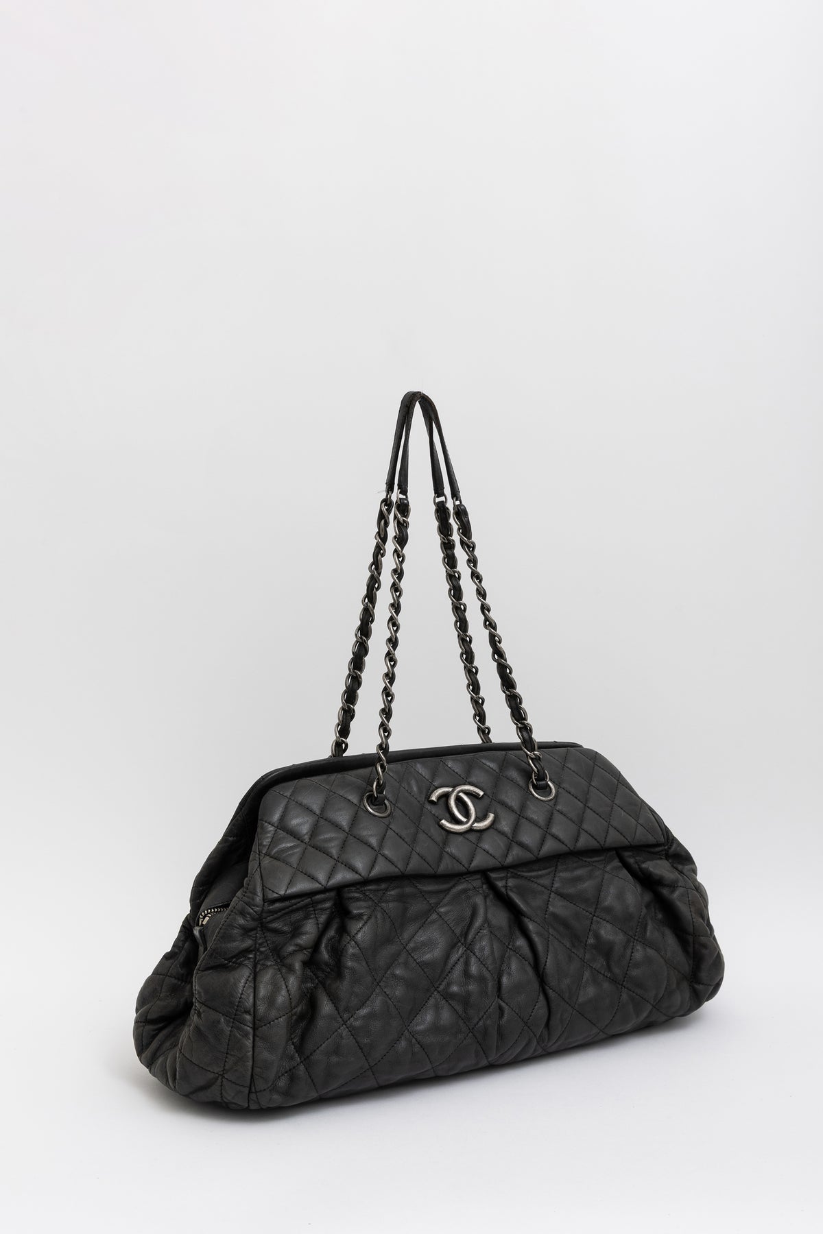 Quilted Vintage Bowling Bag