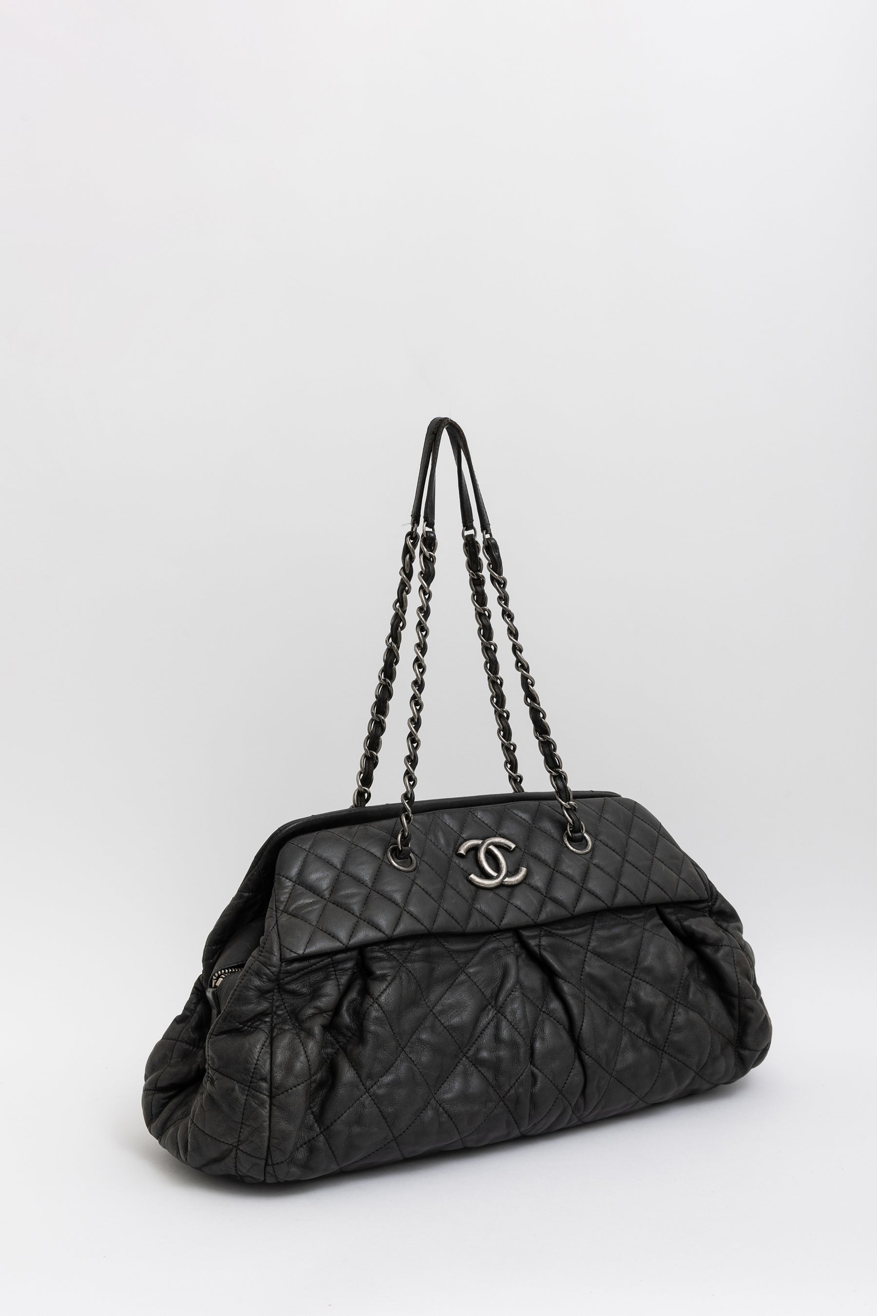 Quilted Vintage Bowling Bag
