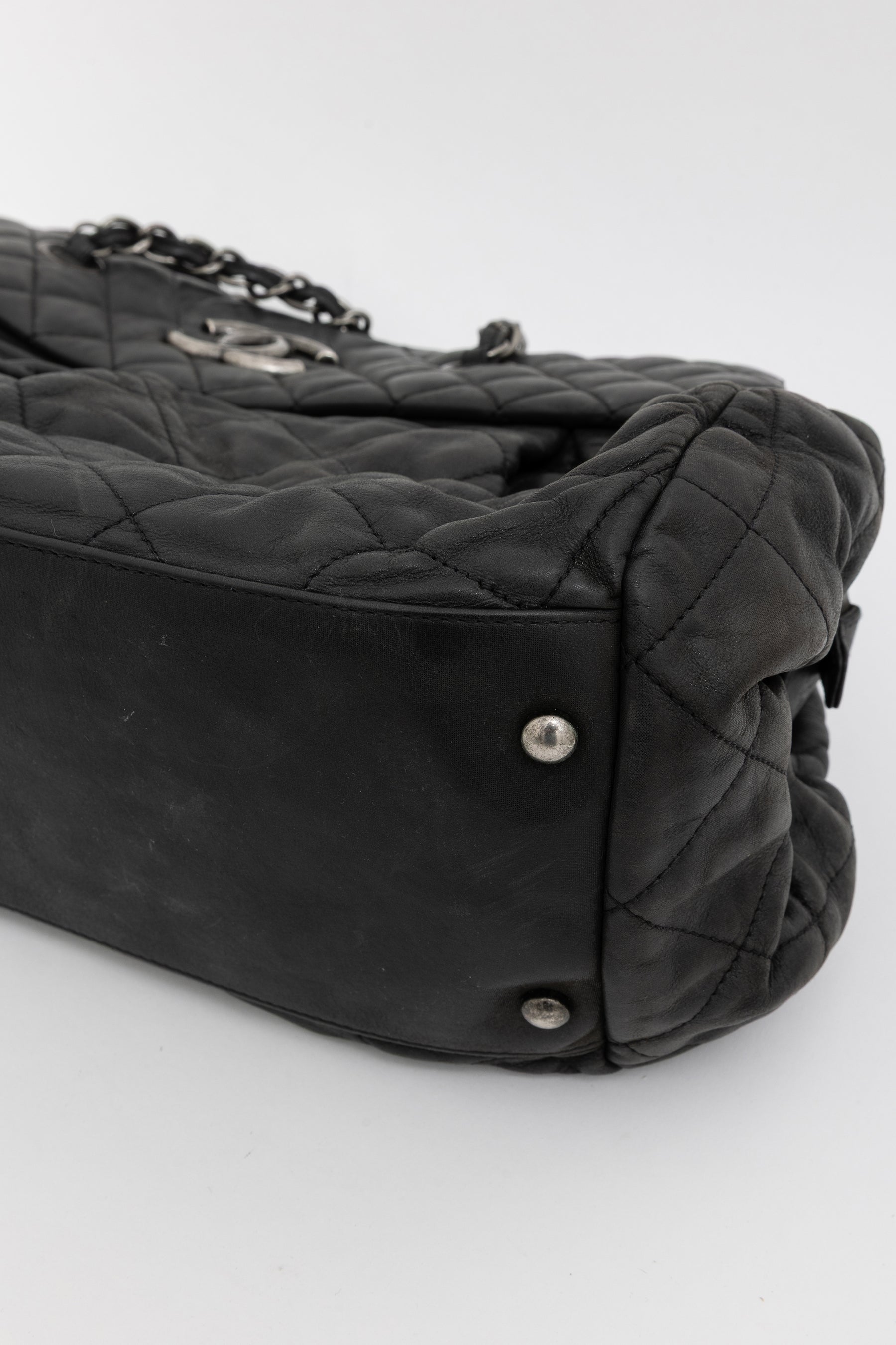 Quilted Vintage Bowling Bag