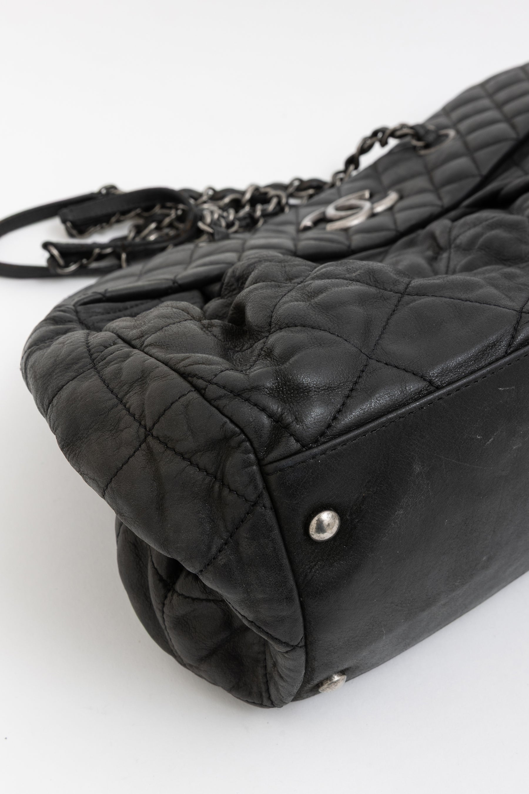 Quilted Vintage Bowling Bag