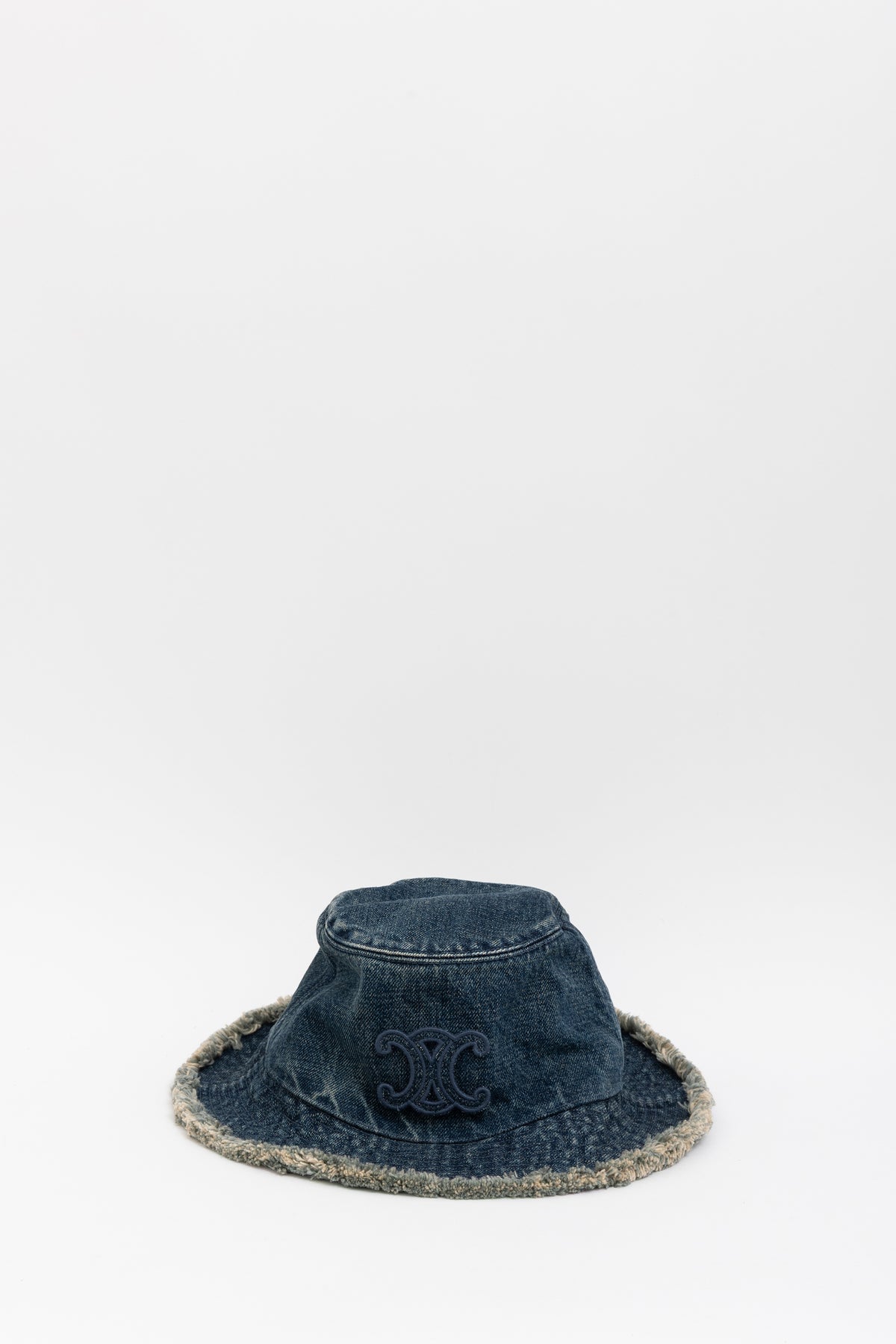 Denim Logo Bucket Hat