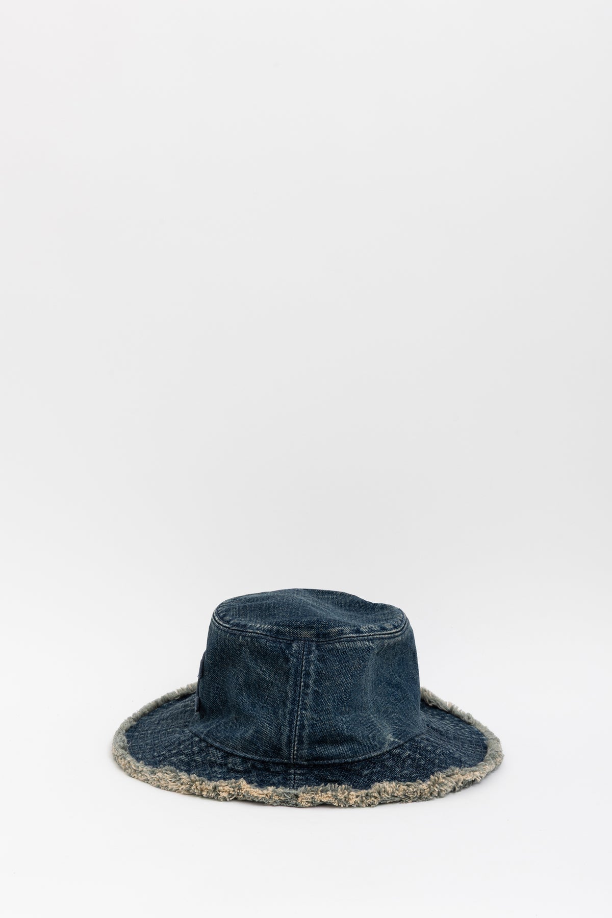 Denim Logo Bucket Hat