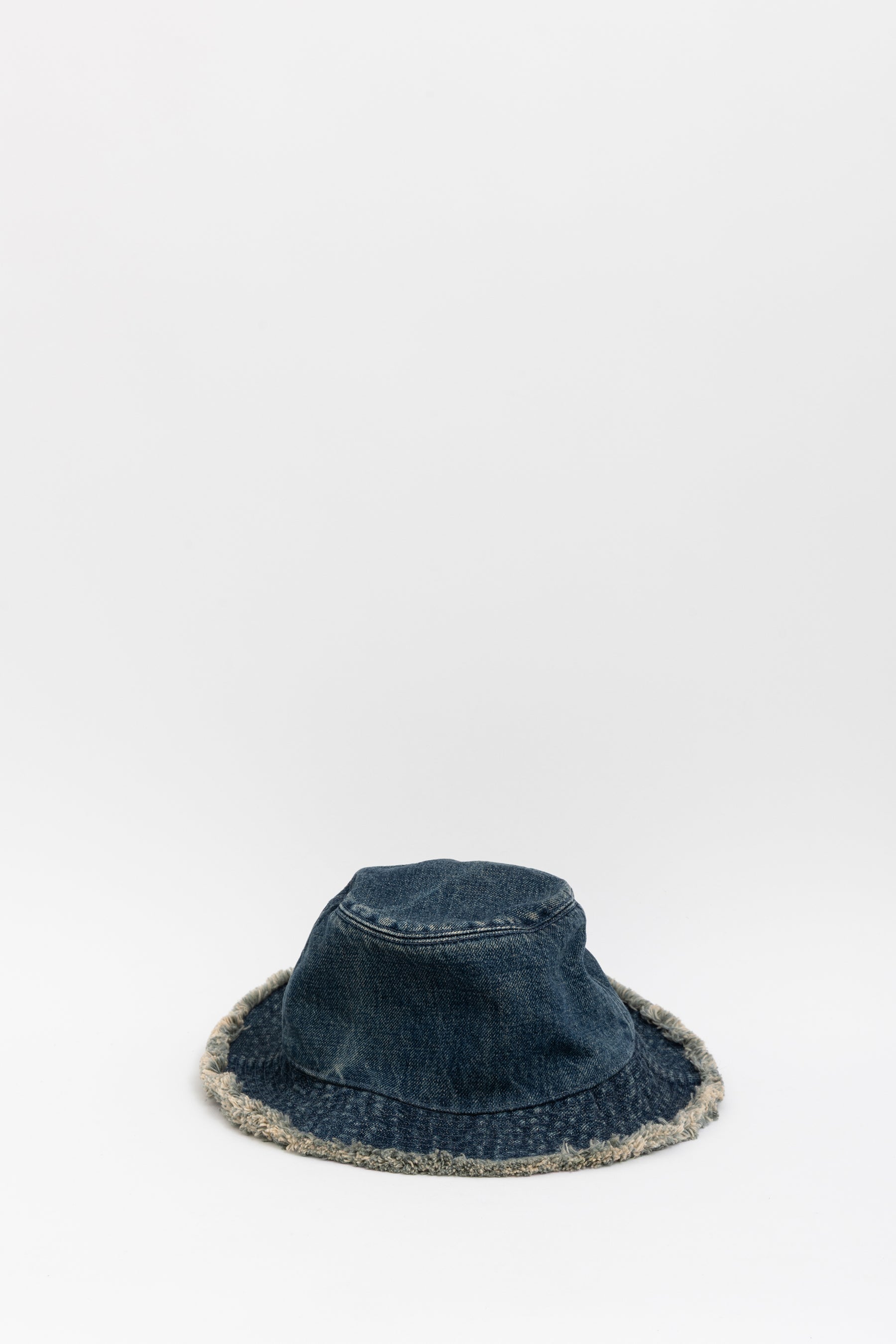 Denim Logo Bucket Hat