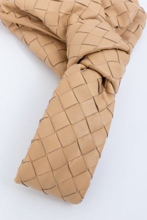 Intrecciato Leather Twist Bag