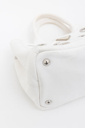 Canapa Grommet Embellished Tote
