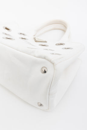 Canapa Grommet Embellished Tote