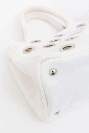 Canapa Grommet Embellished Tote