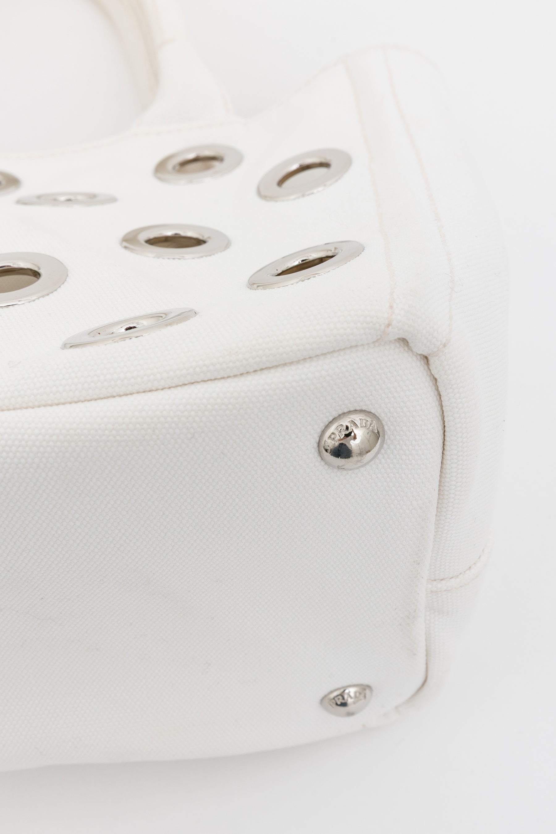 Canapa Grommet Embellished Tote
