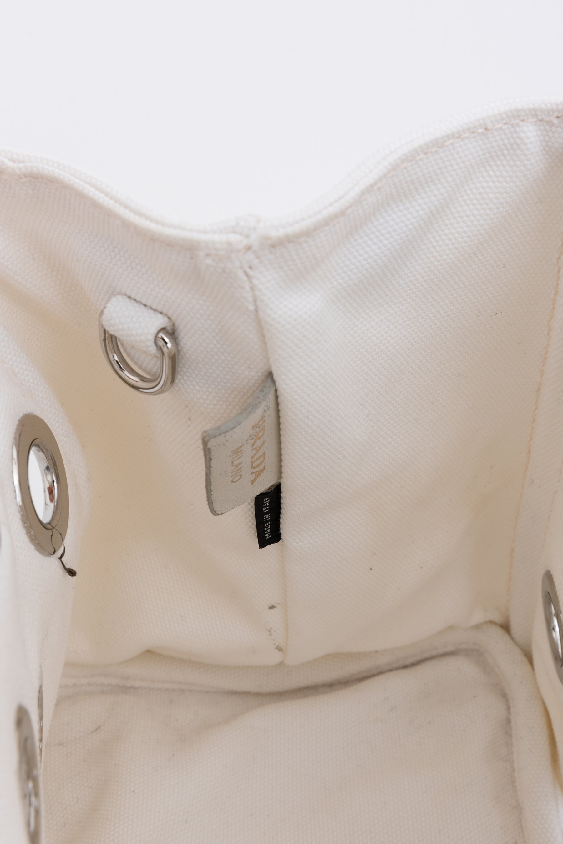 Canapa Grommet Embellished Tote