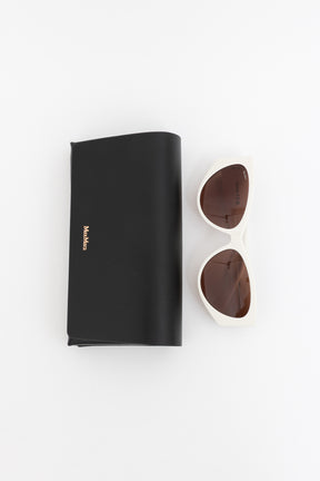 Max Mara Occhiali Soft Cat Eye Sunglasses