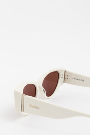 Max Mara Occhiali Soft Cat Eye Sunglasses