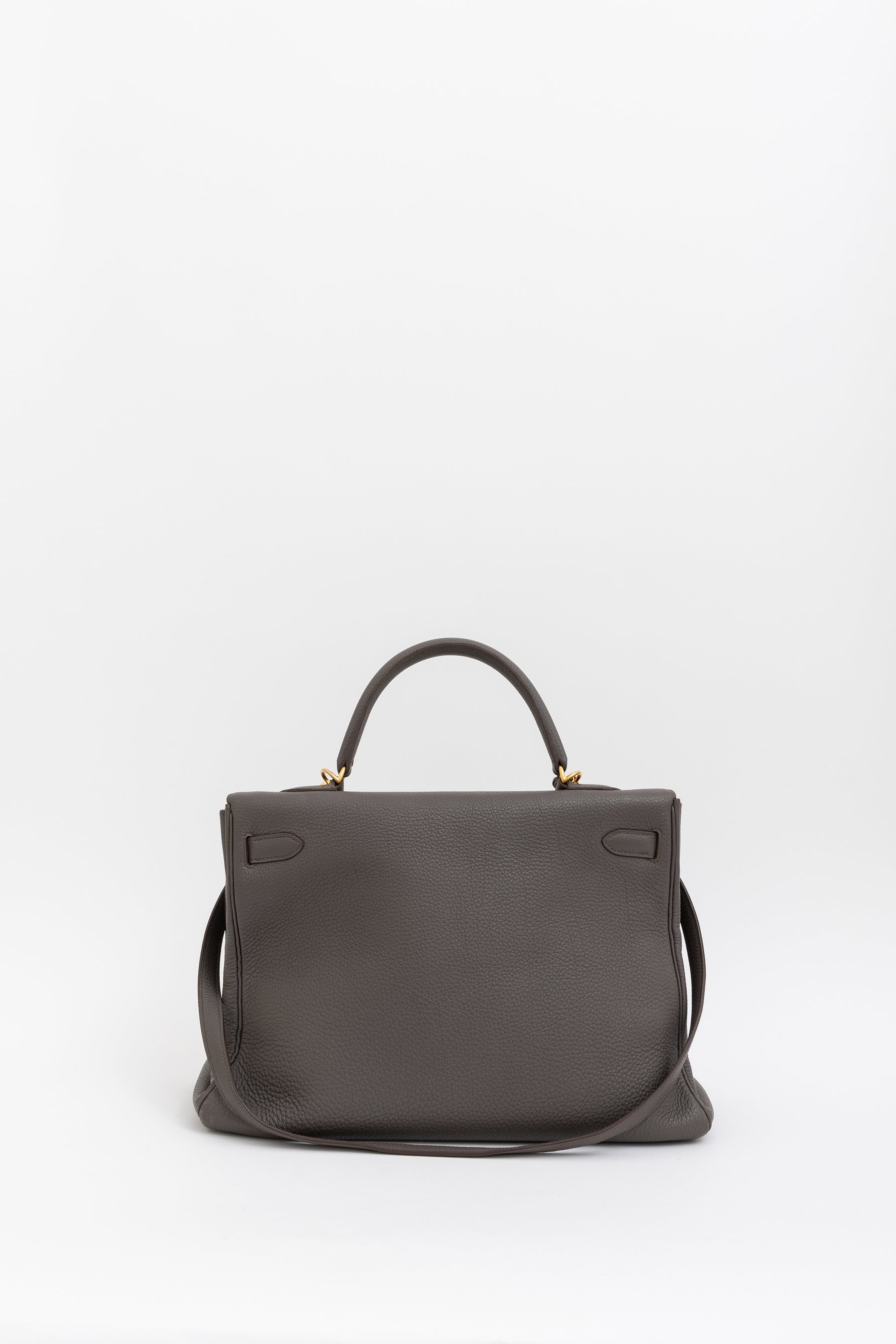 Togo Leather Kelly 35 Retourne Bag